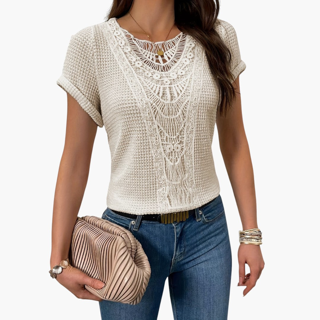 Unik sommerbluse | Rosendal