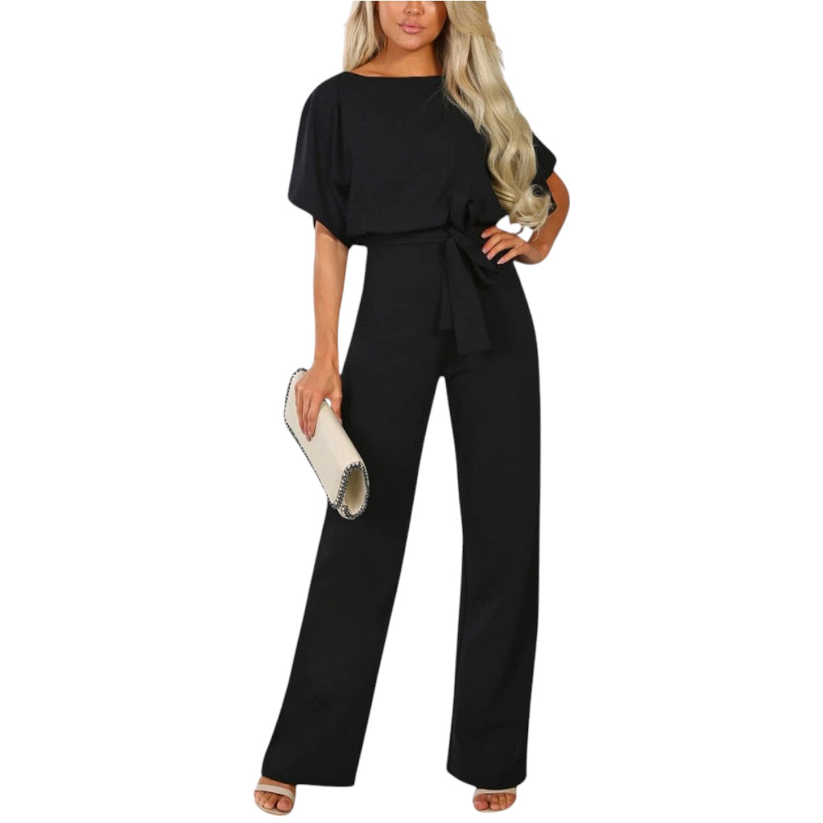 Stilfuld sommer jumpsuit Rosendal