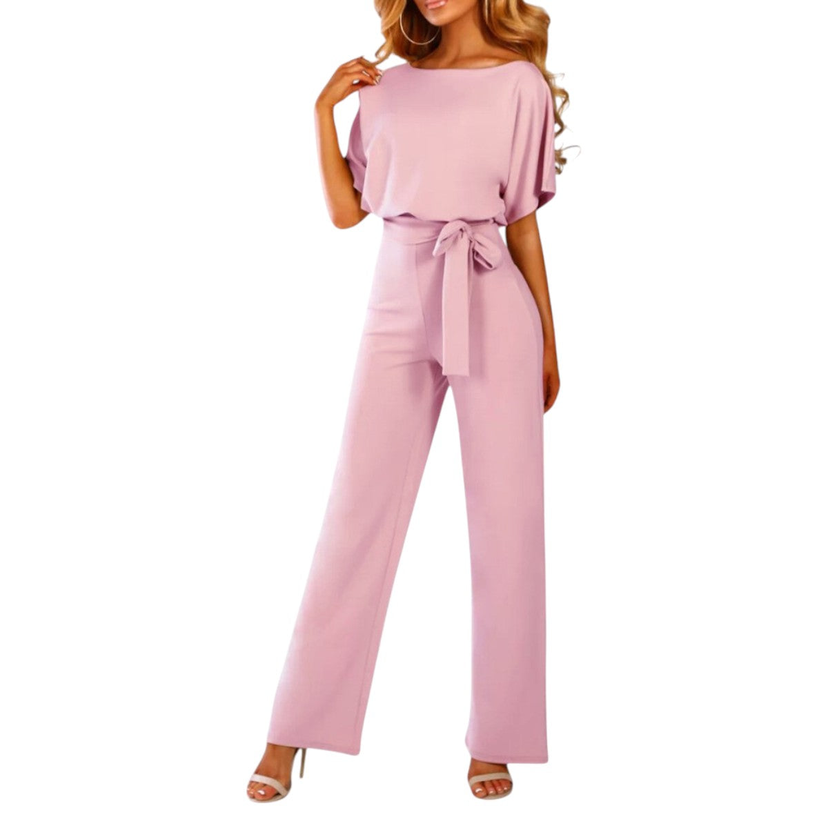 Stilfuld sommer jumpsuit Rosendal