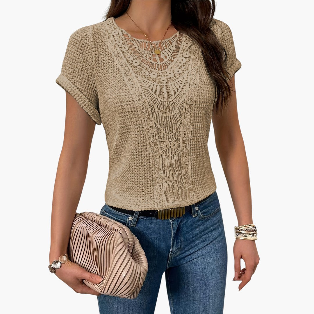Unik sommerbluse | Rosendal