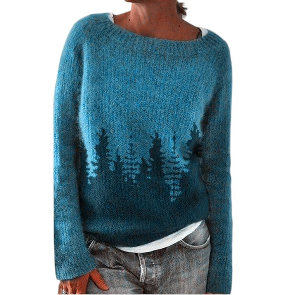 Blød Retro Sweater | Rosendal