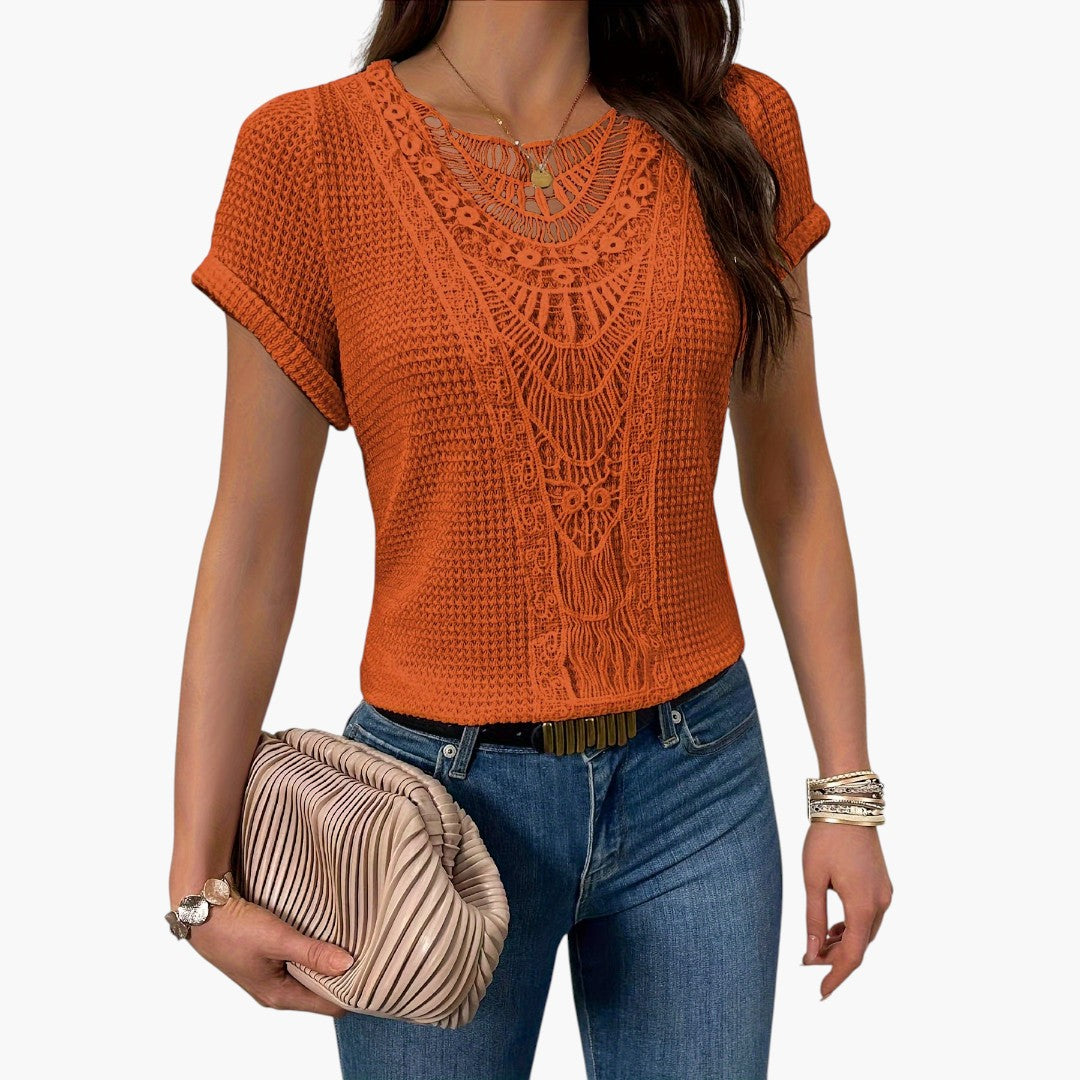 Unik sommerbluse | Rosendal