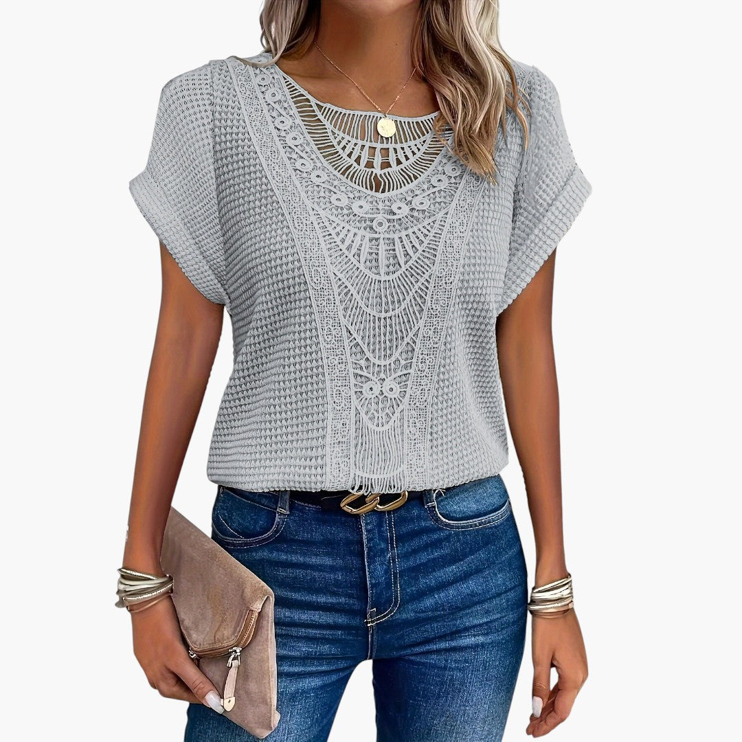 Unik sommerbluse | Rosendal