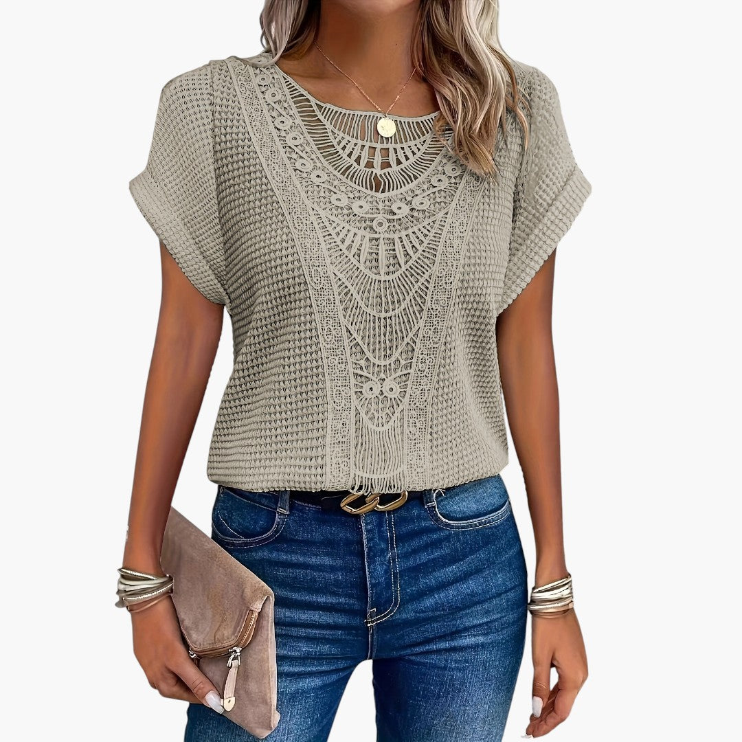 Unik sommerbluse | Rosendal