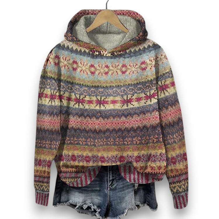 Etnisk Mønster Sweater | Rosendal