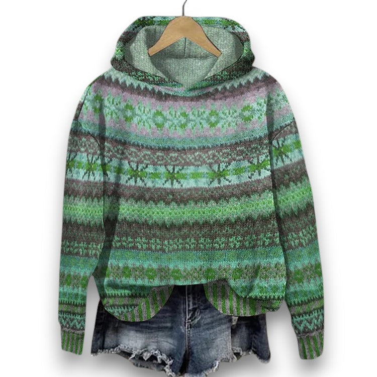 Etnisk Mønster Sweater | Rosendal
