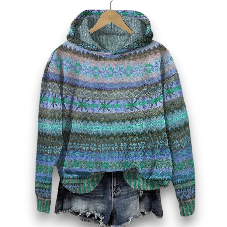 Etnisk Mønster Sweater | Rosendal