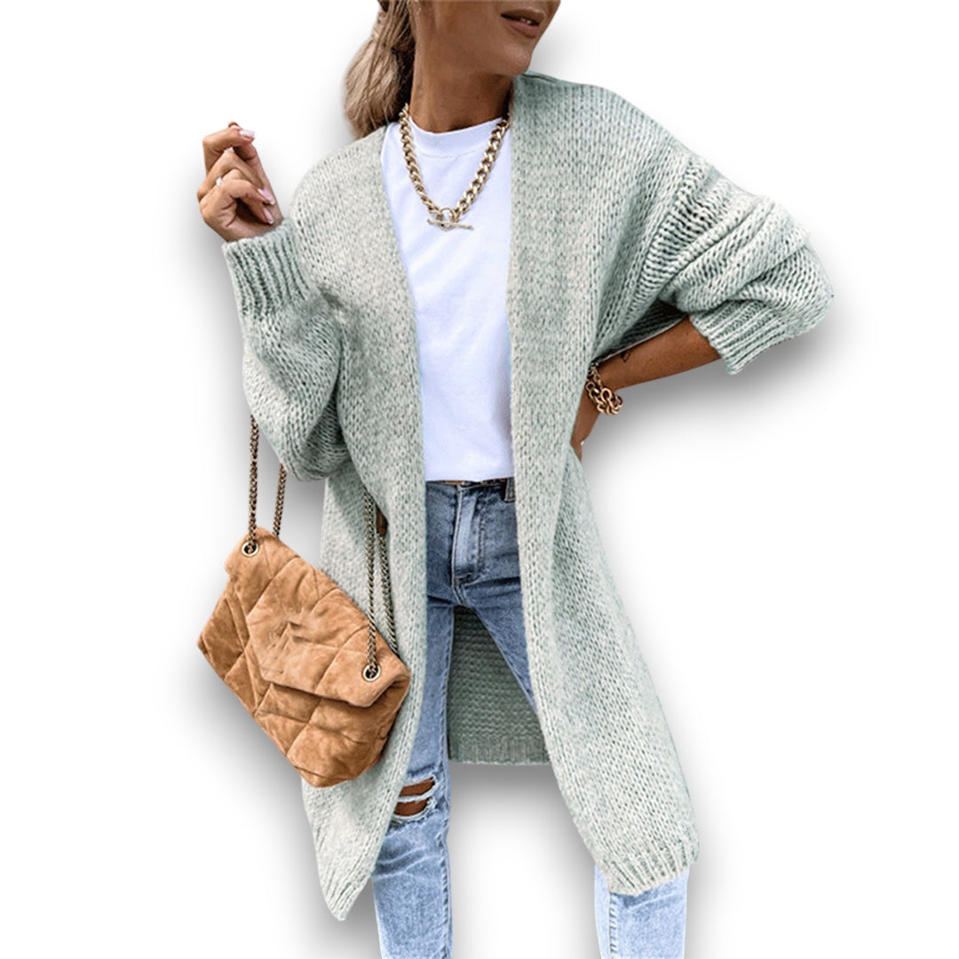 Klassisk Lang Cardigan | Rosendal