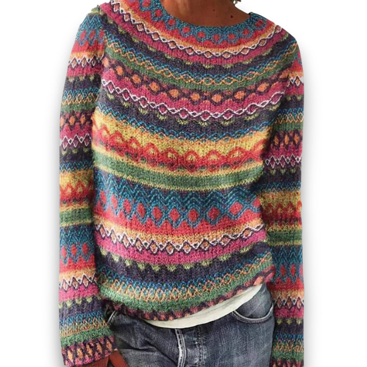 Klassisk Retro Sweater | Rosendal