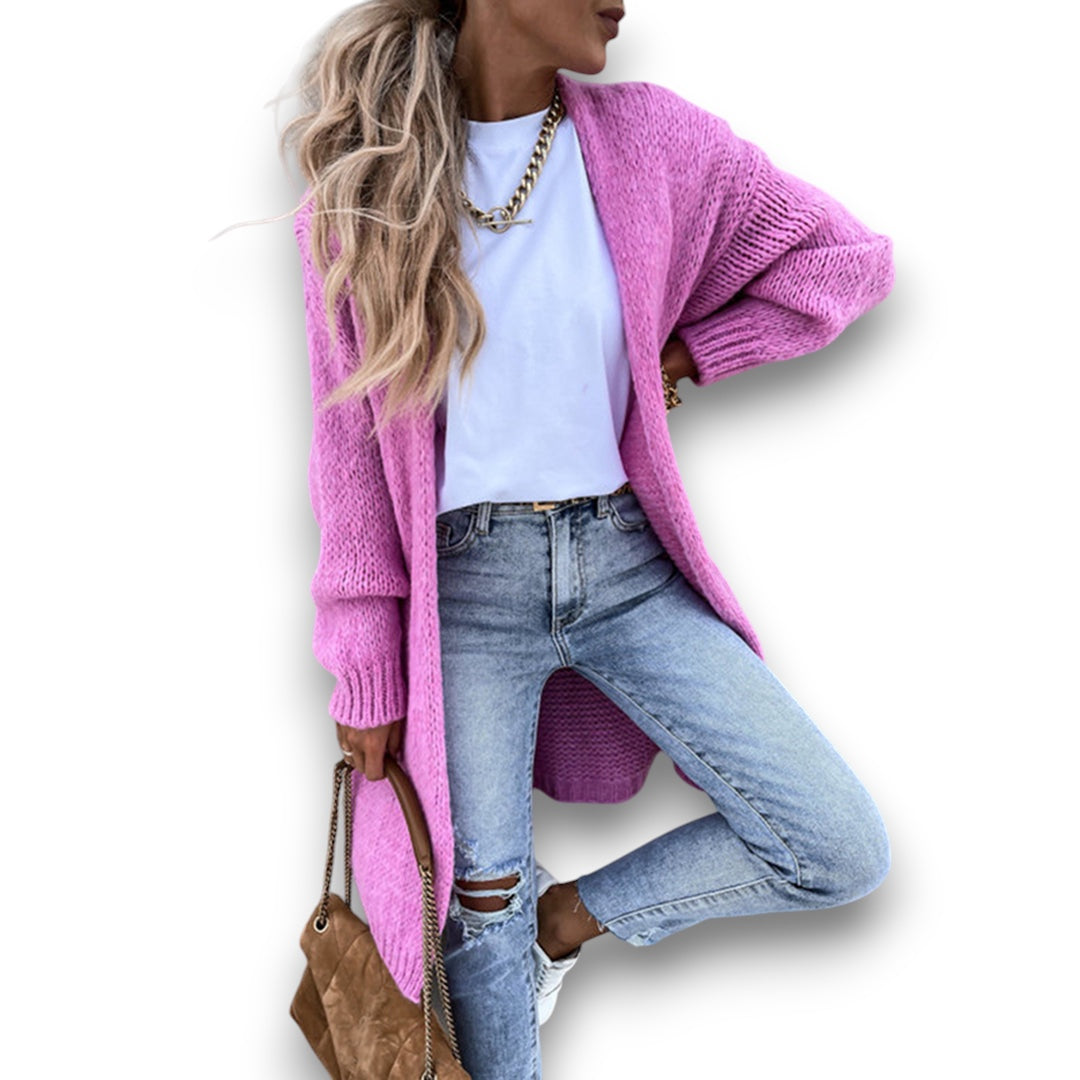 Klassisk Lang Cardigan | Rosendal