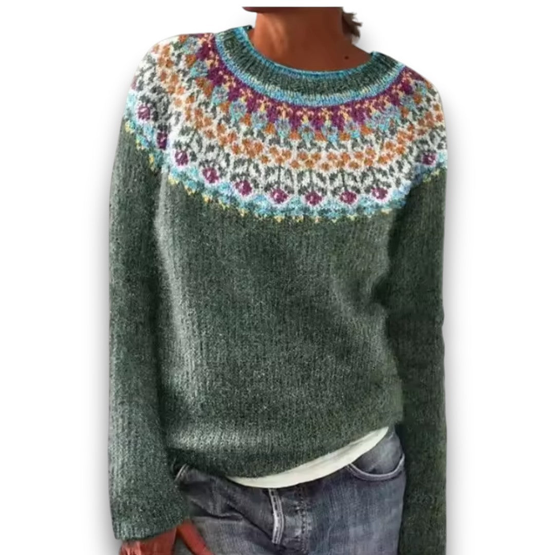 Hyggelig Retro Sweater | Rosendal
