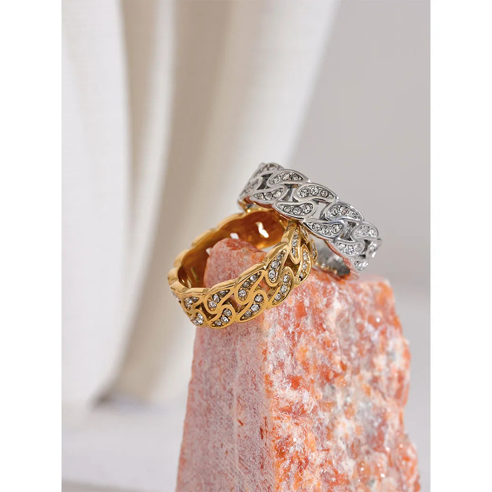 Elegant Bladring med Glans | Rosendal