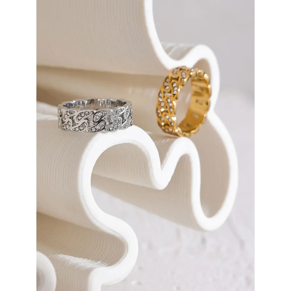 Elegant Bladring med Glans | Rosendal