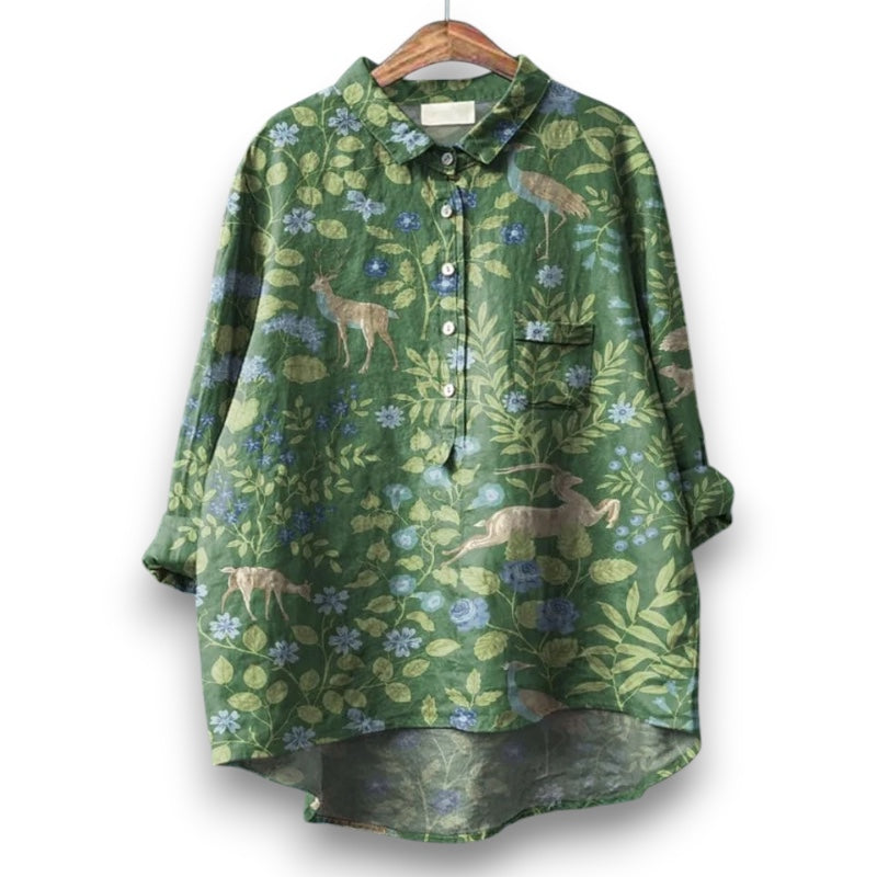 Elg Kunstnerisk T-shirt til Dyr  | Rosendal