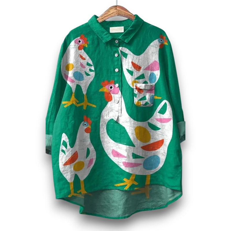 Pollo Kunstnerisk T-shirt til Dyr I Rosendal