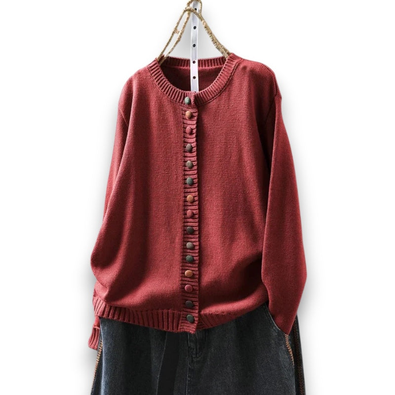 Strikcardigan Lene™ | Rosendal