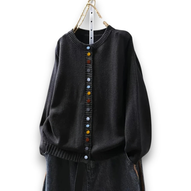 Strikcardigan Lene™ | Rosendal