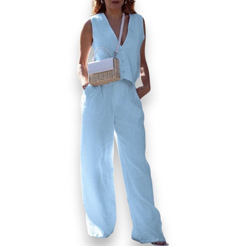 Clacive Annabell To-delt sommeroutfit | Rosendal |