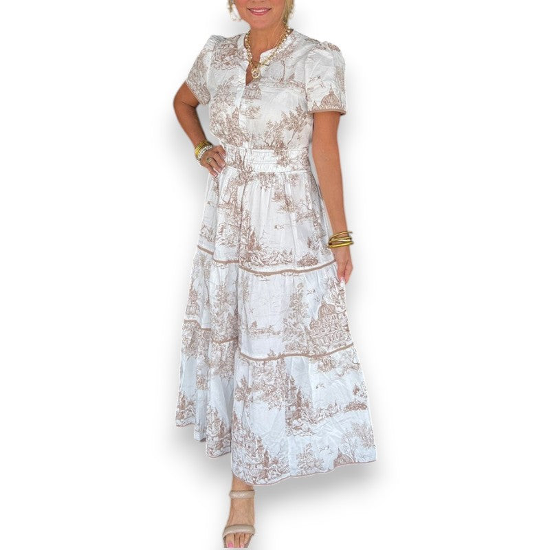 Maxi kjole Susanne | Rosendal