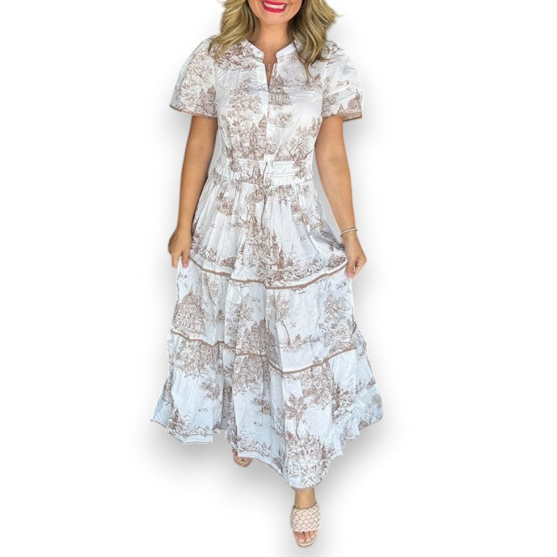 Maxi kjole Susanne | Rosendal