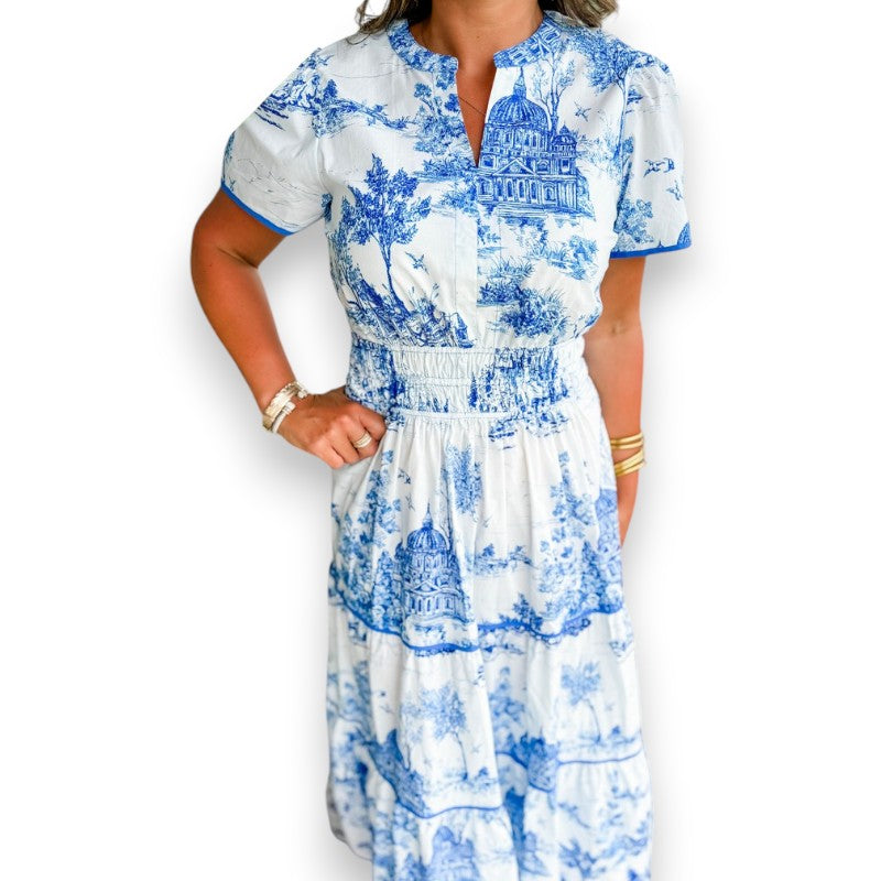 Maxi kjole Susanne | Rosendal