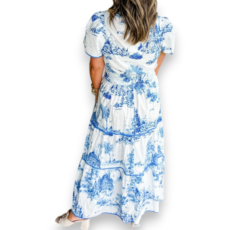 Maxi kjole Susanne | Rosendal