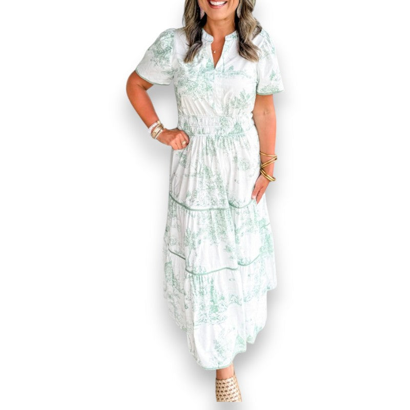 Maxi kjole Susanne | Rosendal
