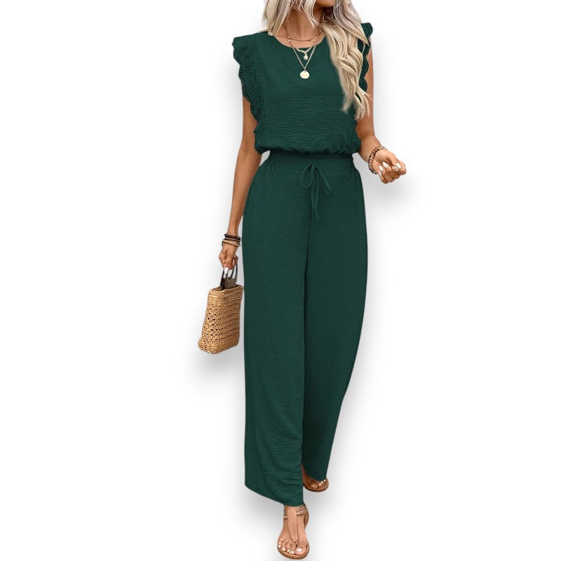 Chic kort lace sæt | Rosendal