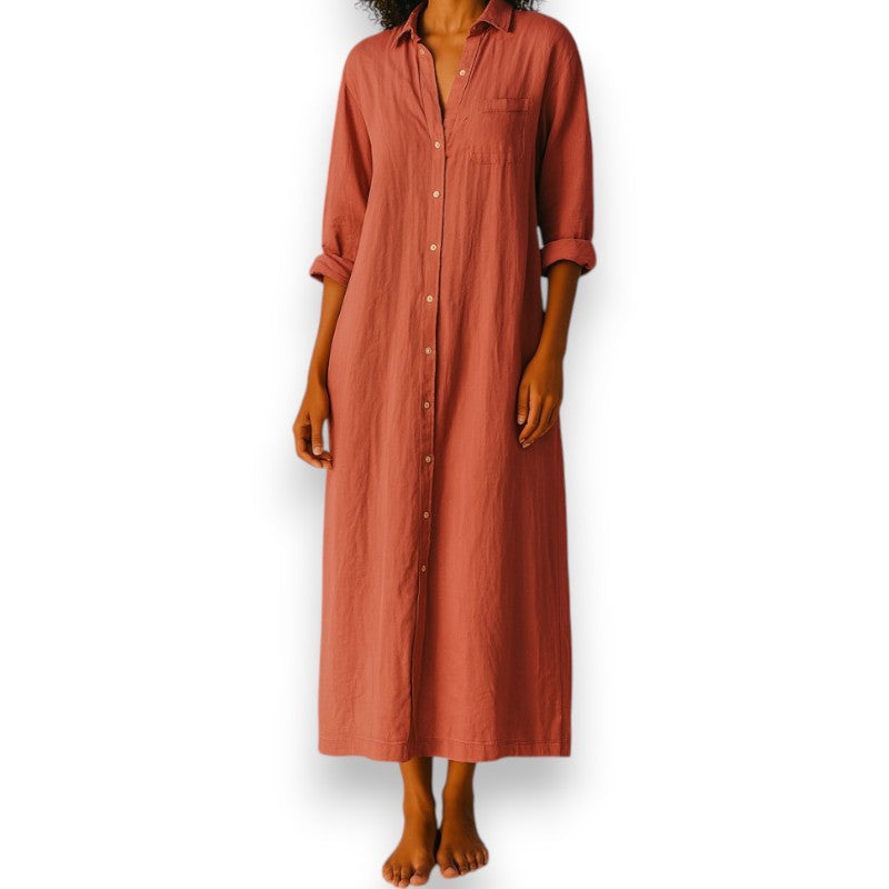Maxi oversize skjorte | Rosendal