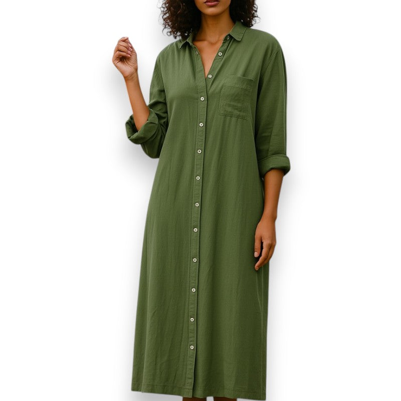 Maxi oversize skjorte | Rosendal