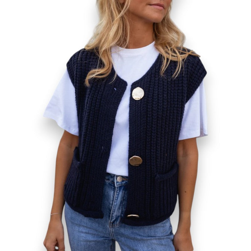 Den Chicke Lag-Strikveste | Rosendal
