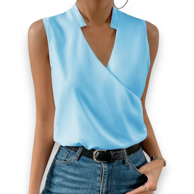 Indpakket bluse | Rosendal