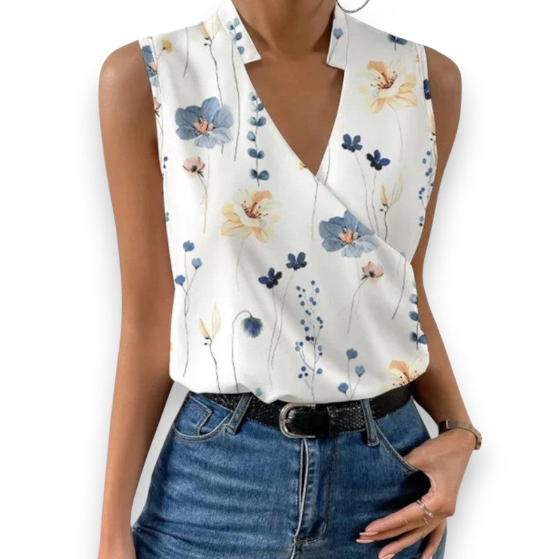 Indpakket bluse | Rosendal