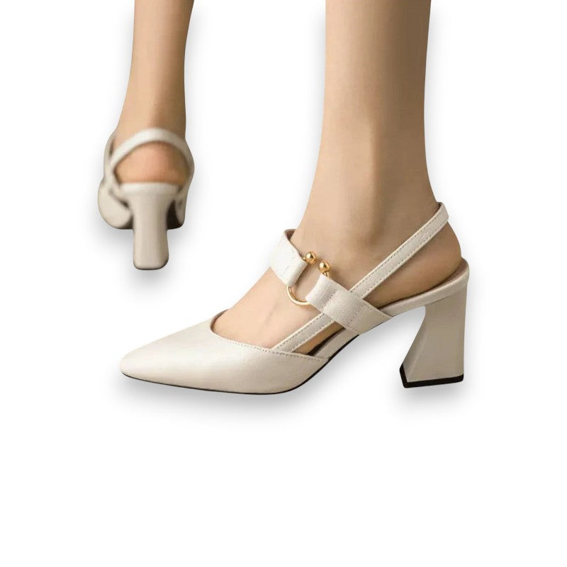 Slingback hæle | Rosendal