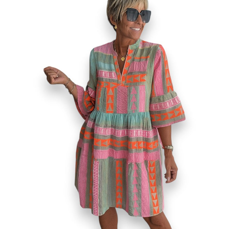 Broderet sommerkjole Mini Dorte | Rosendal
