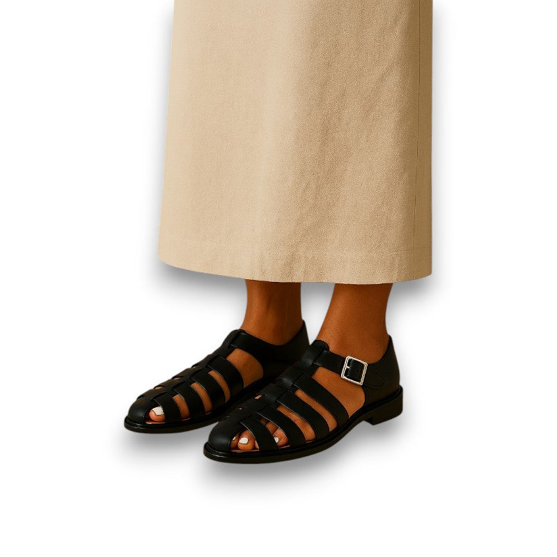 Lukket sandal med rem Helle™ | Rosendal