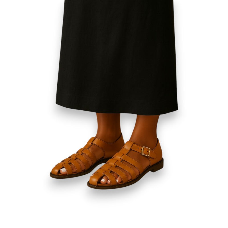 Lukket sandal med rem Helle™ | Rosendal