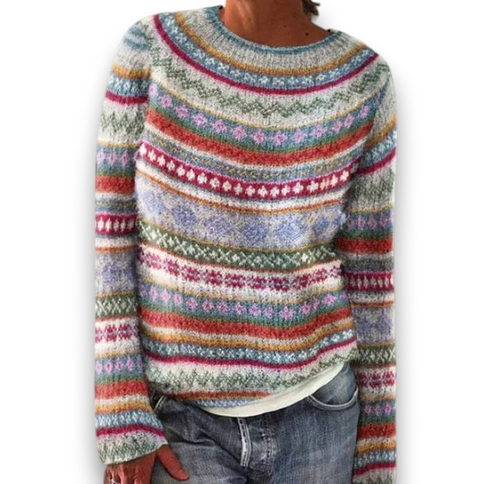 Stilfuld Retro Sweater | Rosendal