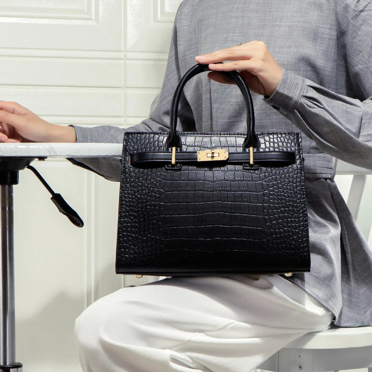El bolso Allure Croco | Rosendal