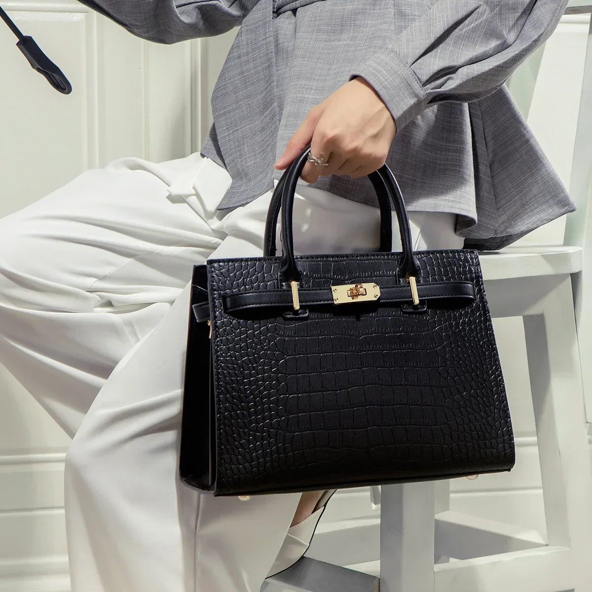 El bolso Allure Croco | Rosendal
